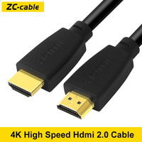 HDMI Cable 2.0 4K 60Hz Ultra High Speed 1080p HDR HDPC 3D 18 Gbps   For Laptops  Monitors PS5 PS4 Xbox One &More