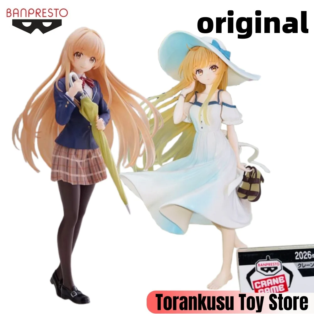 

BANPRESTO Shiina Mahiru Figures The Angel Next Door Spoils Me Rotten Anime Action Figures Model Figurine Original Figuarts