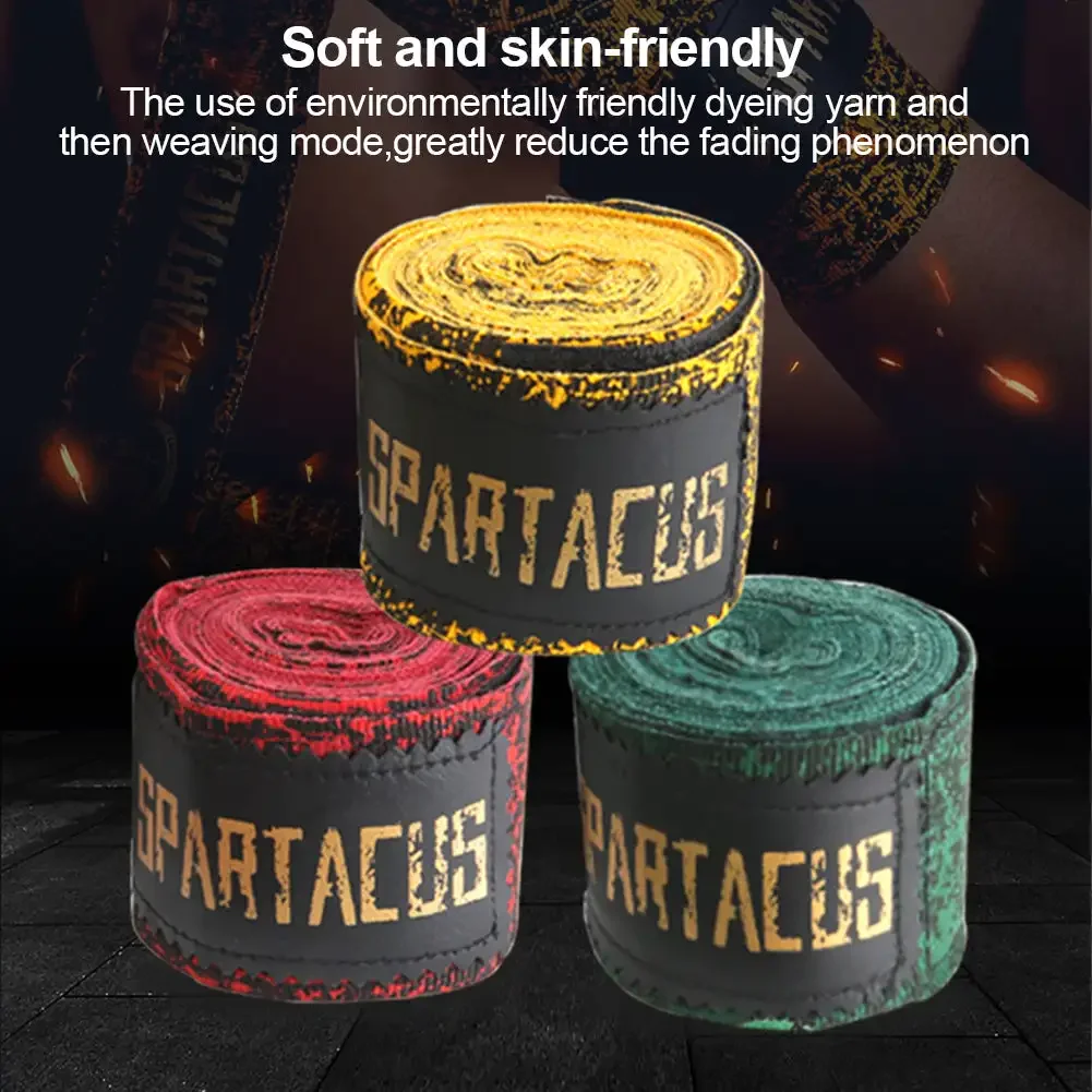 2 stücke 3/5 m Woolen Stoff Boxen Verband Hohe Elastische Boxen Sanda Training Verband MMA Hand Handschuhe Wraps gürtel Handgelenk Schutz