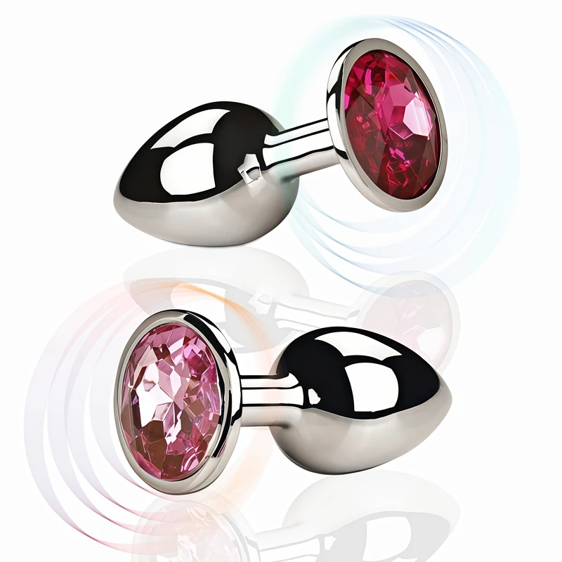 3 Sizes Metal Anal Plug Intimate Toys Masturbators Extende Massage But Dilator Sex Shop Goods For Adults Dildo Exotic Accessorie 3