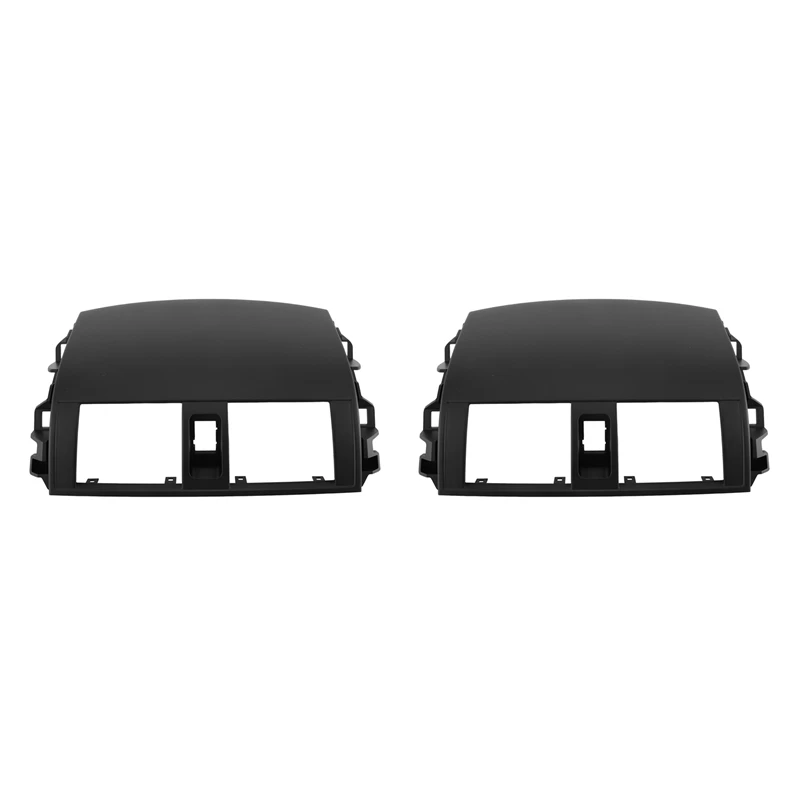 

2X For Toyota Corolla Altis 2008-2013 Car Dashboard Air Conditioning Outlet Panel Grille Cover