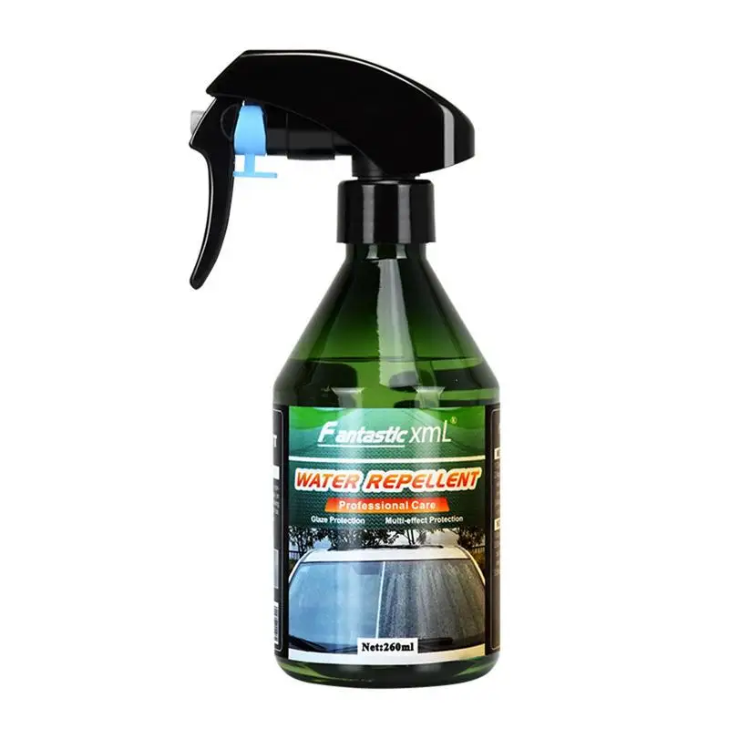 

Car Glass Cleaner | 260ml Hydrophobic Polish Nano Durable Coating Spray | Rainproof Window Coating Agent Glass Cleaner