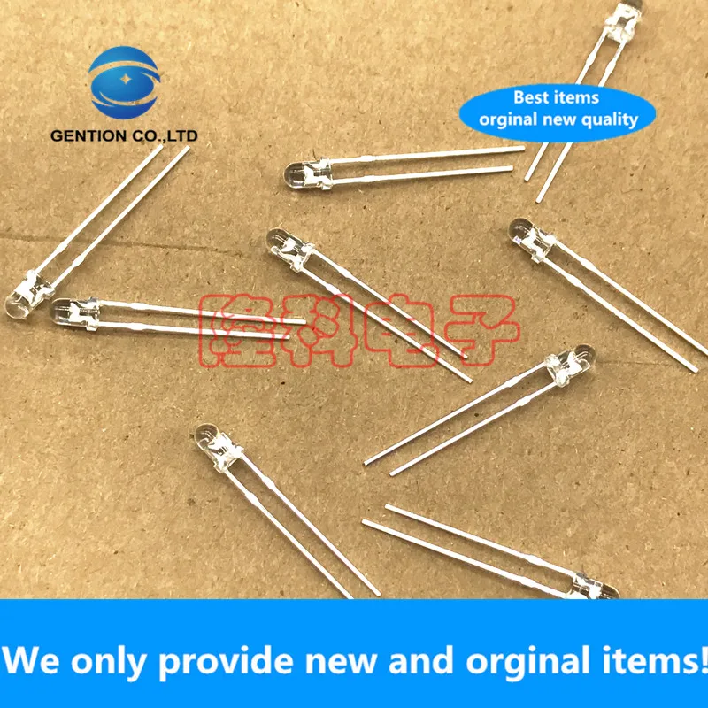 20PCS 100% New original NSPG310A LED light emitting diode 3MM white hair green NIC HIA