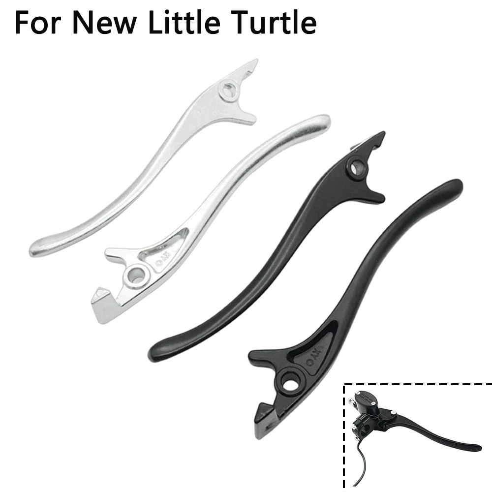 CNC Electric Vehicle Left Right Brake Lever Disc Brake Handle Compatible With New Little Turtle Classic Little Turtle Scooter