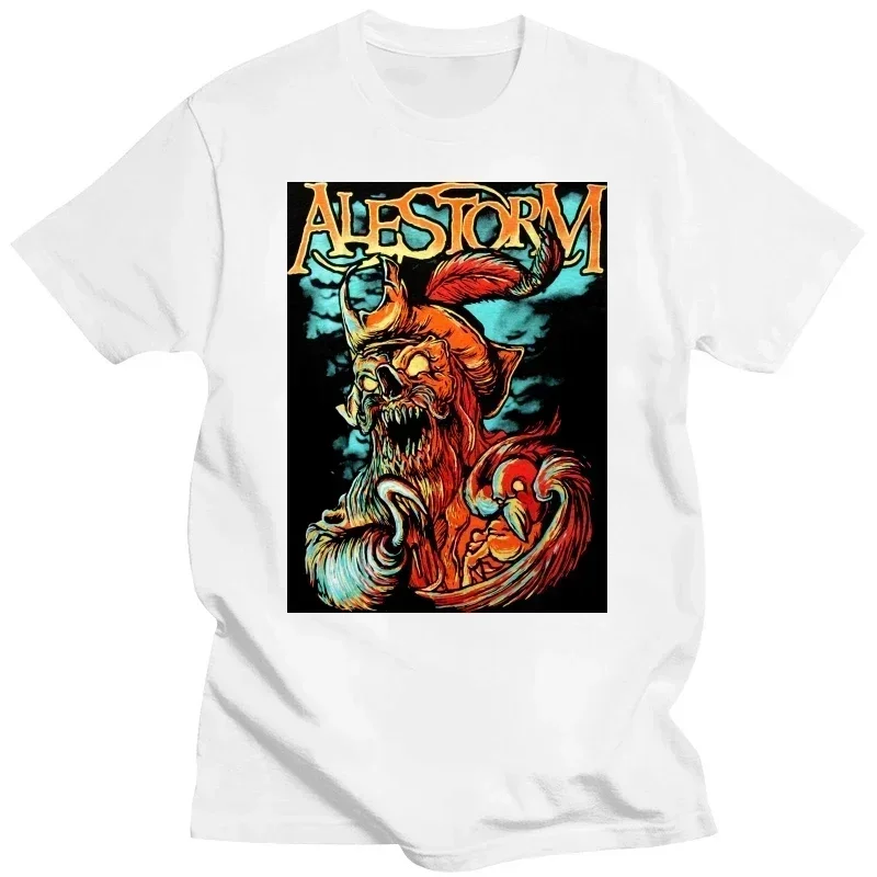

MEN CLOTHING summer tops Men's TShirt Short Sleeve Shirt Alestorm Rock Tee Women Hiphop Shirts
