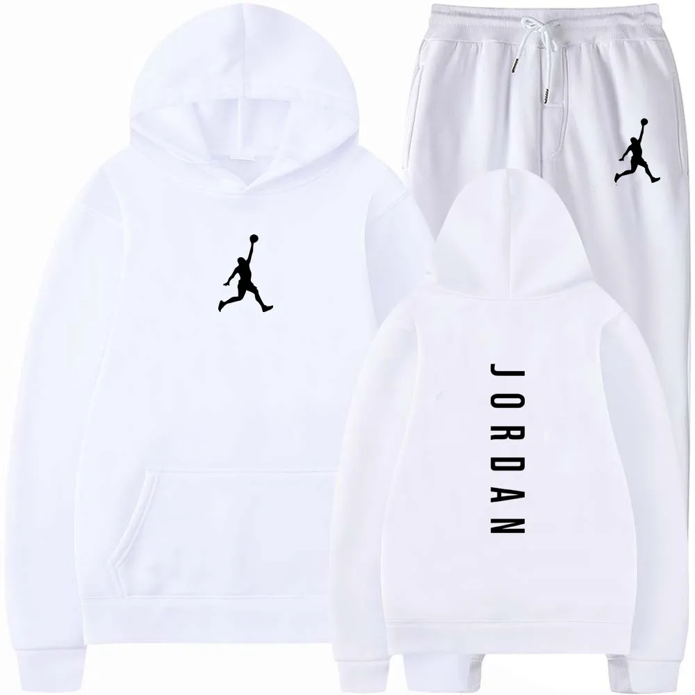 Fashion Men's Sweatshirt Hoody for Men Male Suit Autumn 2024 Female Man Sets Women's Tracksuit Sportswear Hoodies + Sweatpants