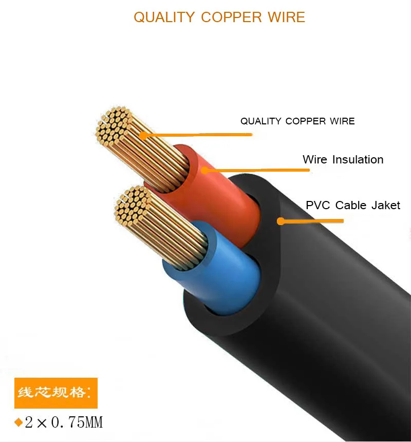 European 2 Prong VDE Plug to CEE7/16 Outlet Socket Power Extension Cord,Schuko CEE7 Angled Extension cords