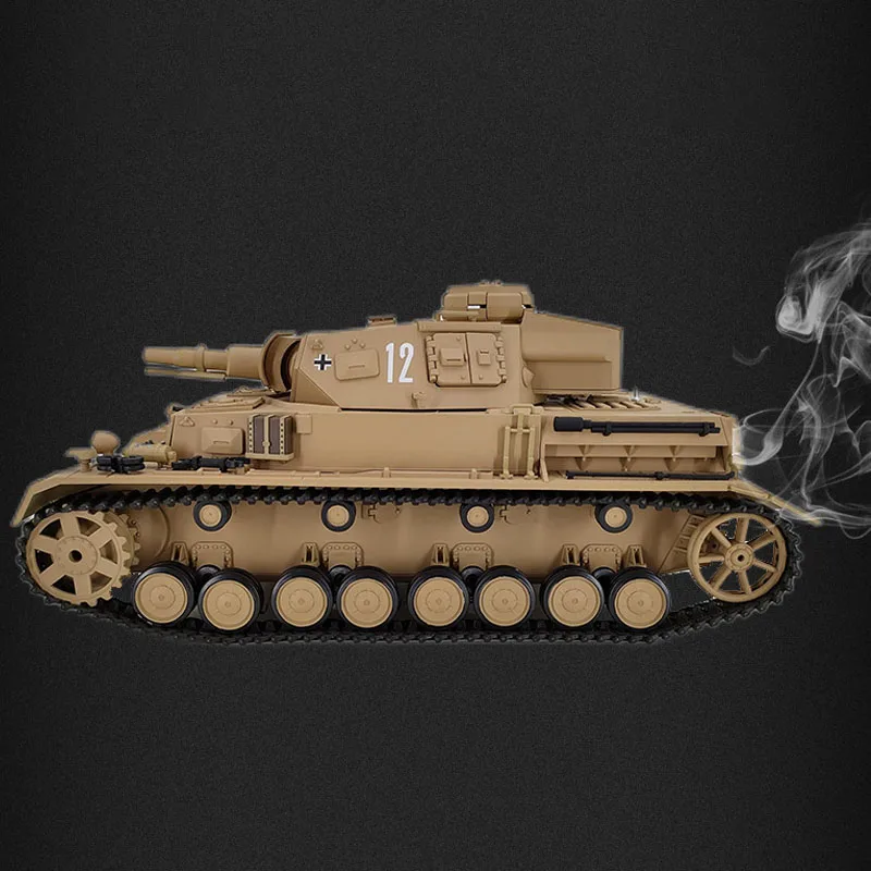 Henglong 3858-1 Competitive Simulation 1:16 German Iv F-type Remote Control Electric Infrared Rc Medium Tank Children's Toy