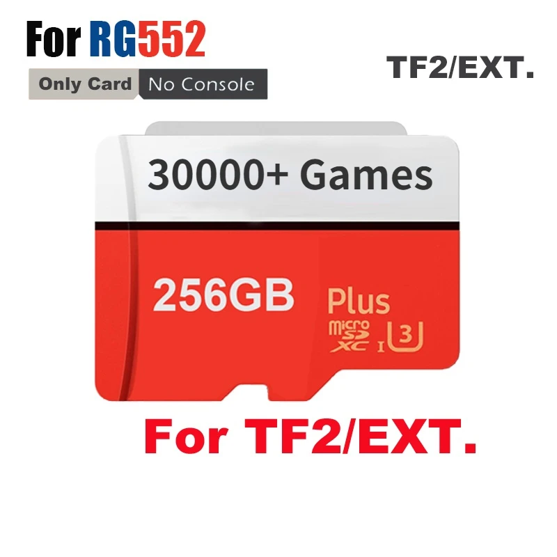 

Memory card For RG552 30000+ Games and RG351MP RG351M RG351P RG351V RG350M Retro Game with PS1 and many other Emulator Games