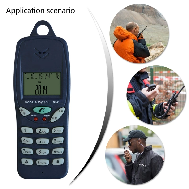 Telephone Line Checker with Caller Display Multiple Functional Line Maintenance