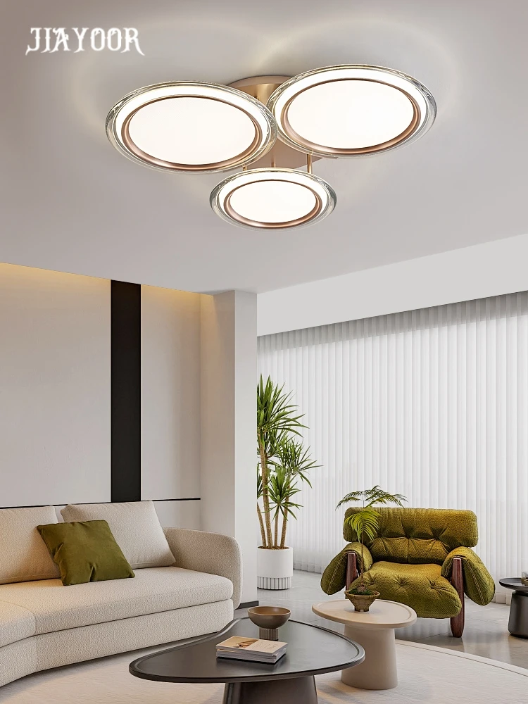 

Modern Circular Living Room Ceiling Light Creative Atmospheric Simple Ceiling Light Furniture Bedroom Study Light