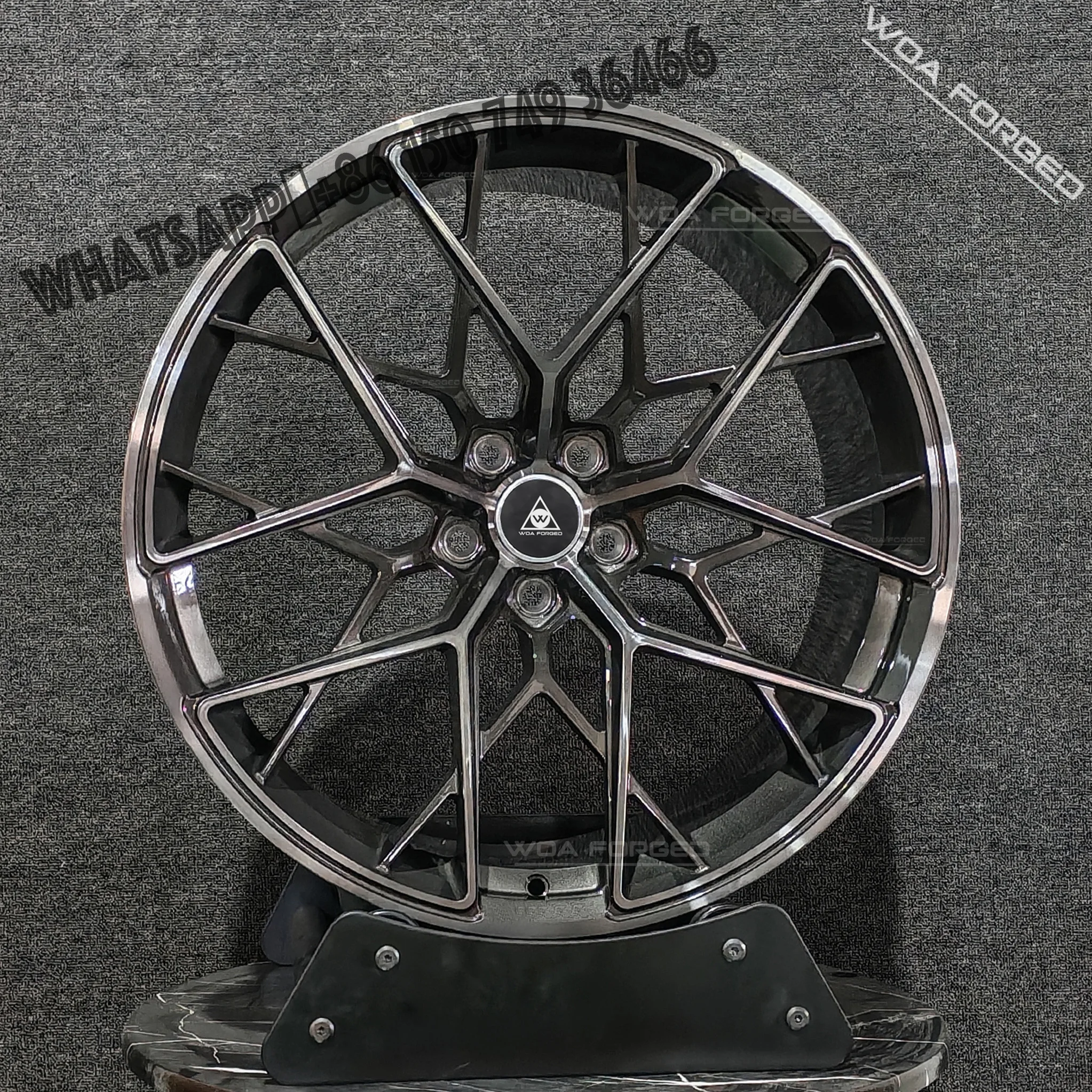 

Customized FF10 Multi-Spoke Sport Car Wheels Lightweight Forged Aluminum 5x114.3 Available 25mm 30mm 40mm New for Chrome Wheels