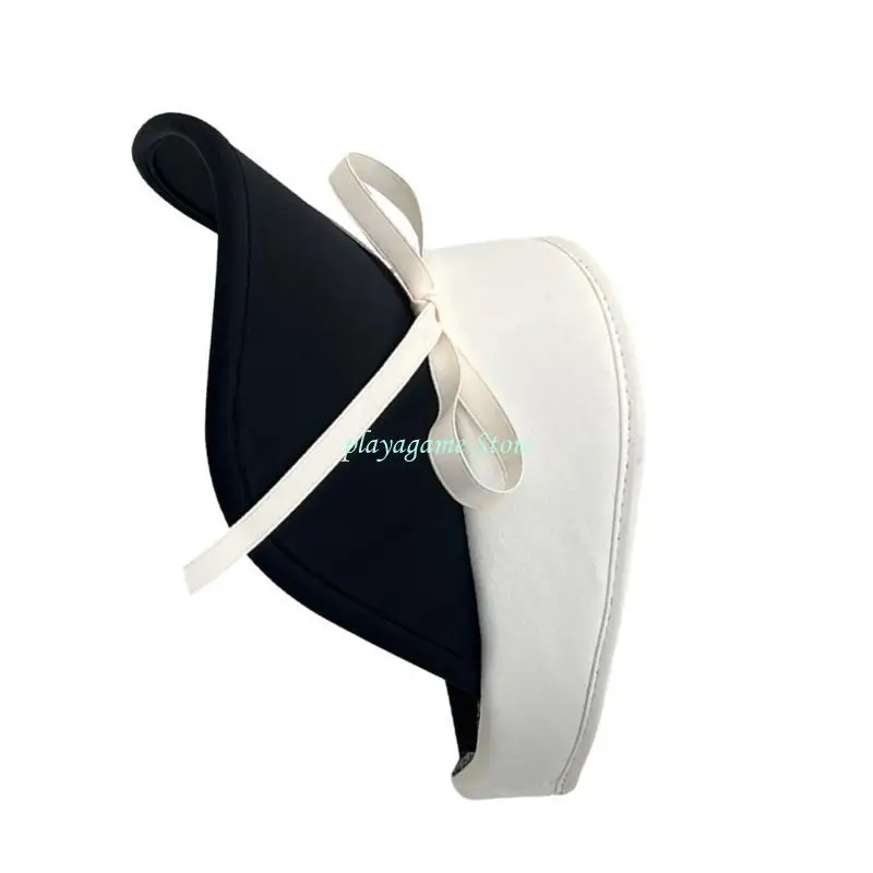 Y88A Balletcore Bow قبعة بيسبول فارغة لممارسة كرة القدم واليوجا والجري والرياضة