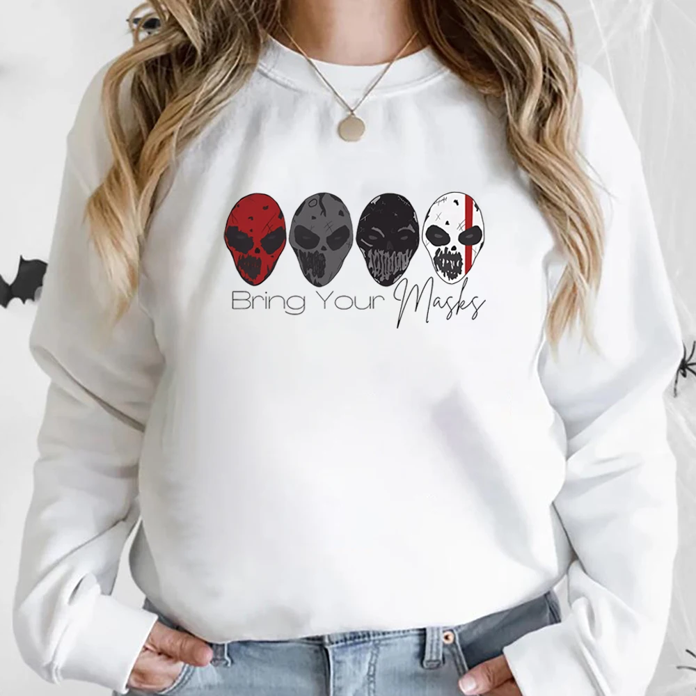 Bring Your Masks Sweatshirt Devils Night Series Sweater Penelope Douglas Shirt The Four Horsemen Pullover Bookish Sweatshirt