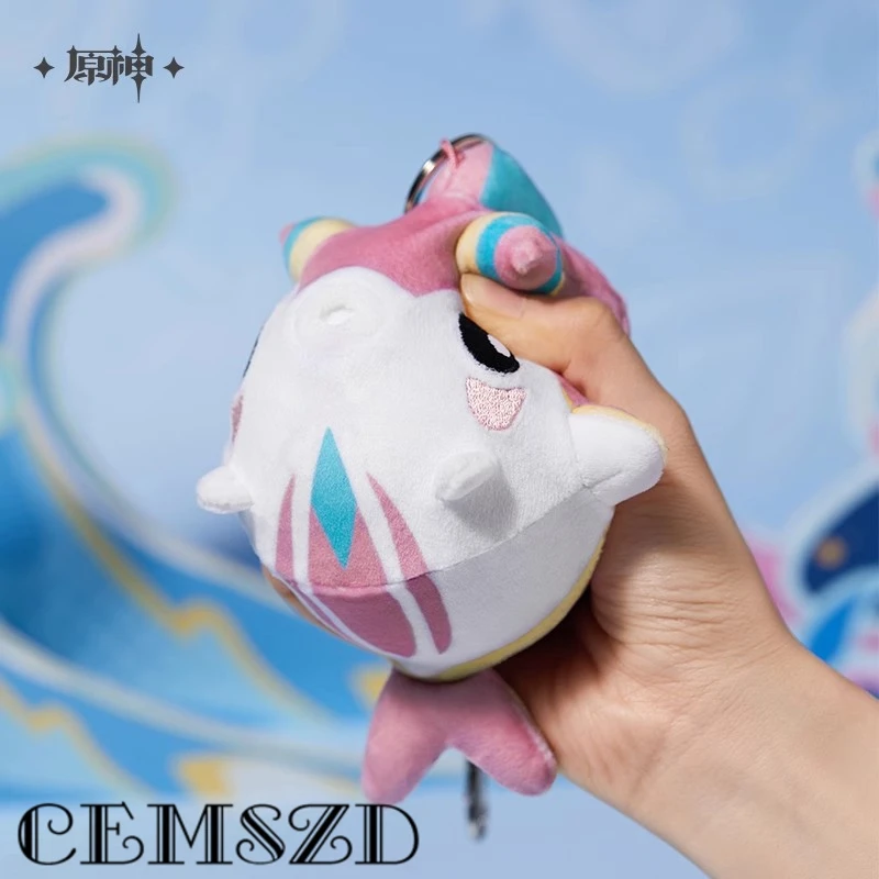 게임 Genshin Impact 공식 정품 제품 거품이 나는 해마 펜던트 할로윈 크리스마스 선물 코스프레 액세서리 애니메이션 만화