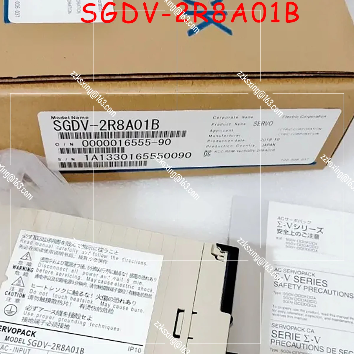 Bran-new SGDV-2R8A01B   Original Servo Driver