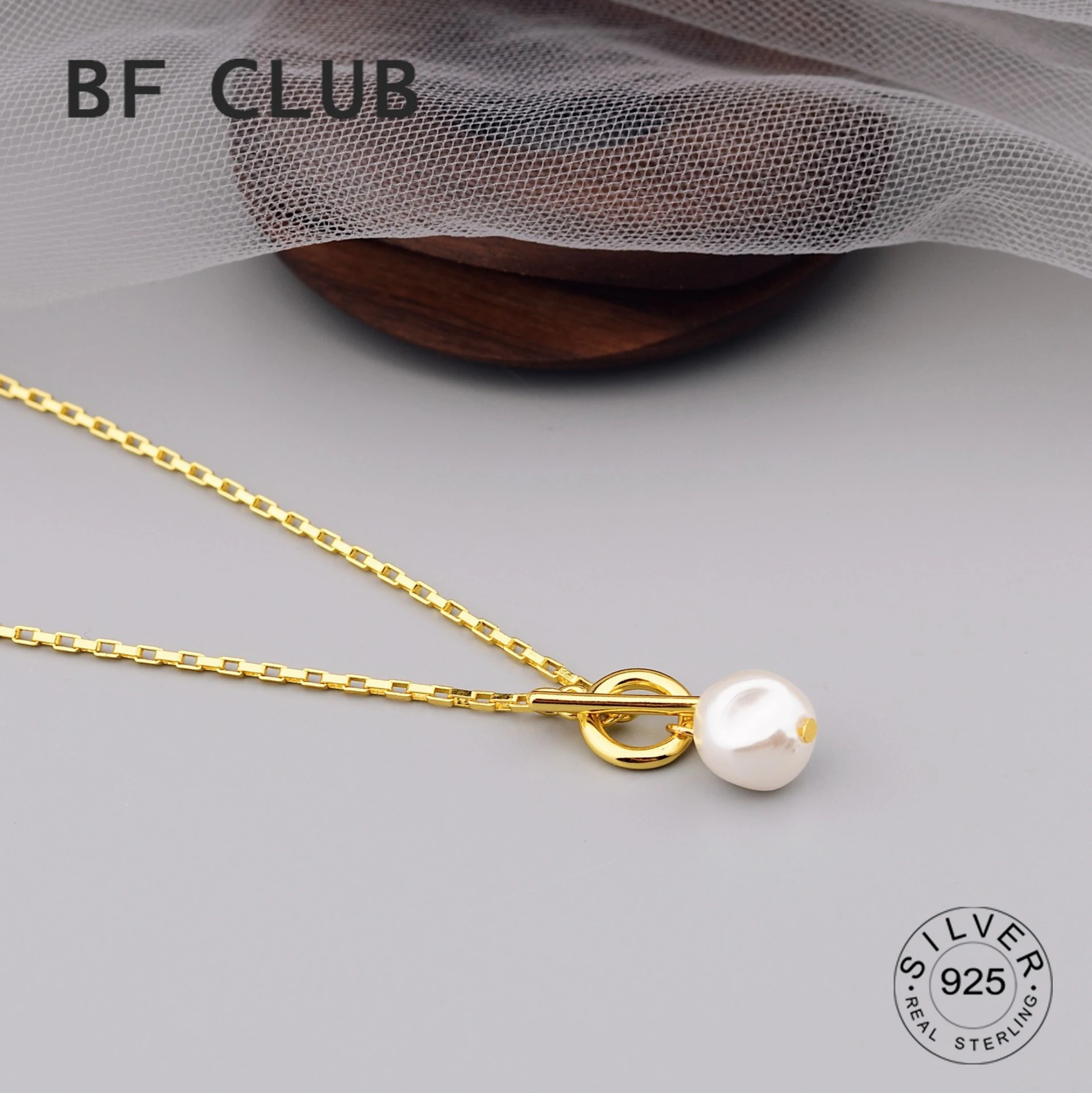 

BFCLUB Silver Color Sparkling Necklace For Women Gold Plated Trendy Fashion Chocker Fine Jewelry Wedding Party Birthday Gift