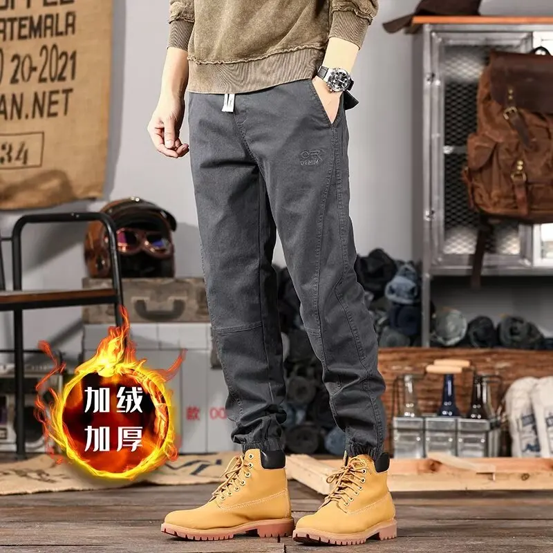 Autumn Winter Cargo Men Pants Baggy Pants Man Trousers for Men Clothing Men's Sweatshirt Youngla Gym Man Tracksuit Big Size Mens