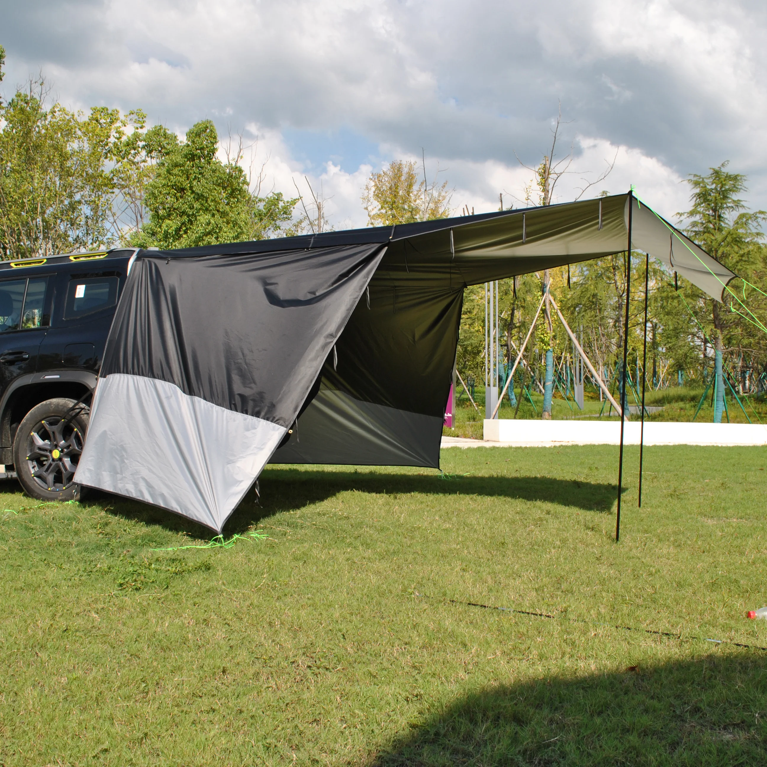 Car Rear Automatic Tent, Car Tailgate Tent,Pop Up Car Rear Tent, SUV Tents Car Tents for Campers Multipurpose Truck Tent