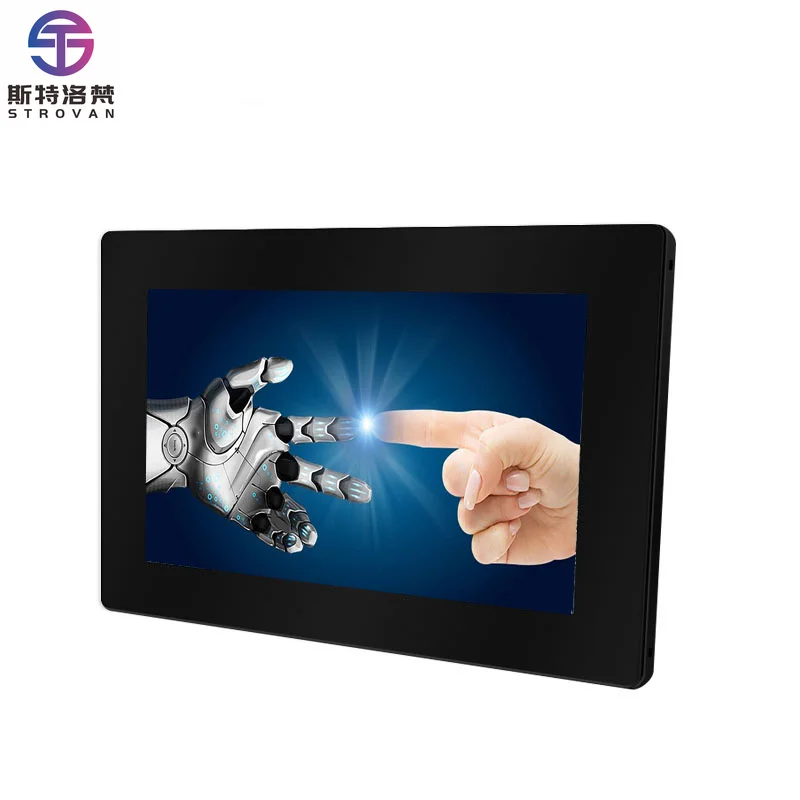 شاشة لمس سعوية بدون إطار 7 بوصة تعمل باللمس في الهواء الطلق مقاومة للماء شاشة Lcd تعمل باللمس لآلة الصراف الآلي #1