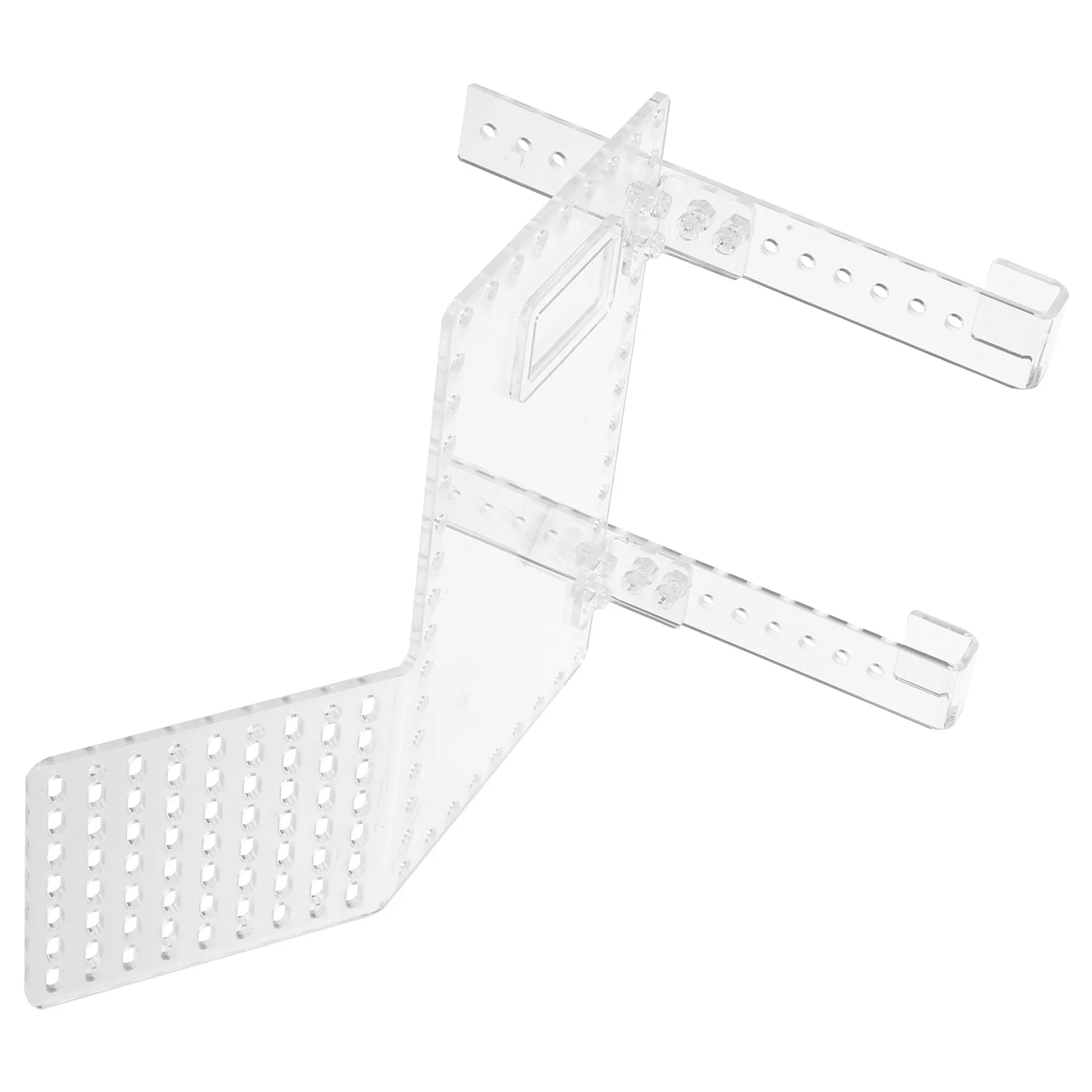 

Acrylic Turtle Basking Platform Heavy Duty Hanging Ramp Easy to Tank Adjustable Floating Turtle Platform for Aquarium