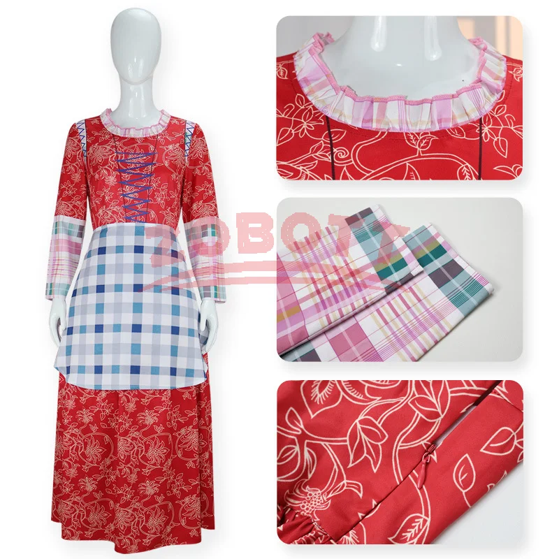 The Snow White Evil Queen Cosplay Costume with Crown Evil Queen Costume Dress Halloween Carnival Costume view 4