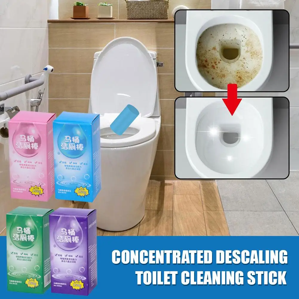 Effective Concentrated Descaling Toilet Cleaning Stick Home Essential Ingredients Toilet Toilet Cleaner Automatic Mild Clea L8R5