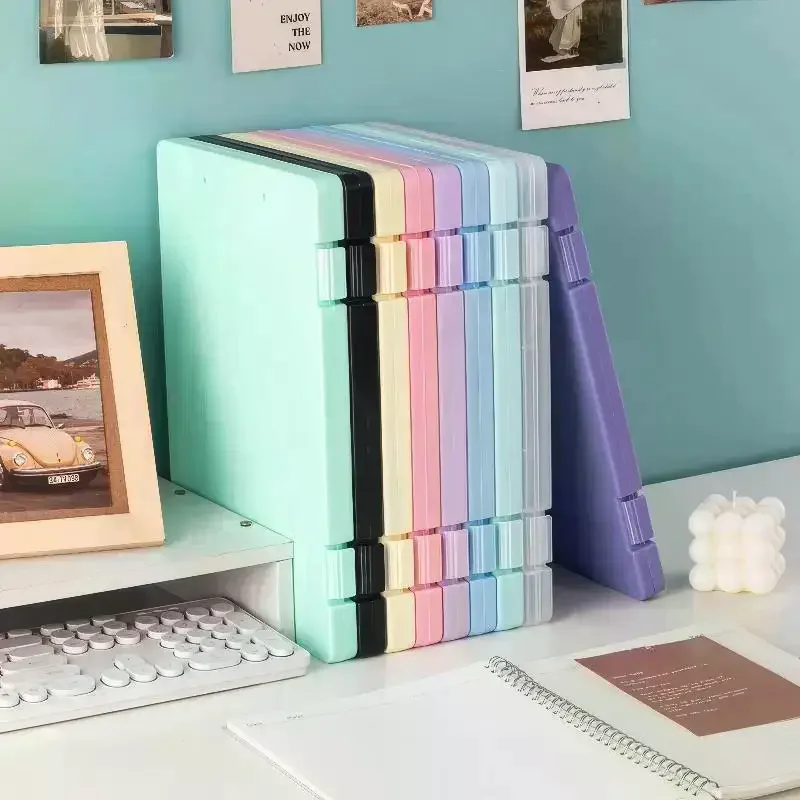 1 Piece Color Folder Storage Box, Multifunctional Desktop Organizer, Suitable For Daily Organization And Use Of Office Documents