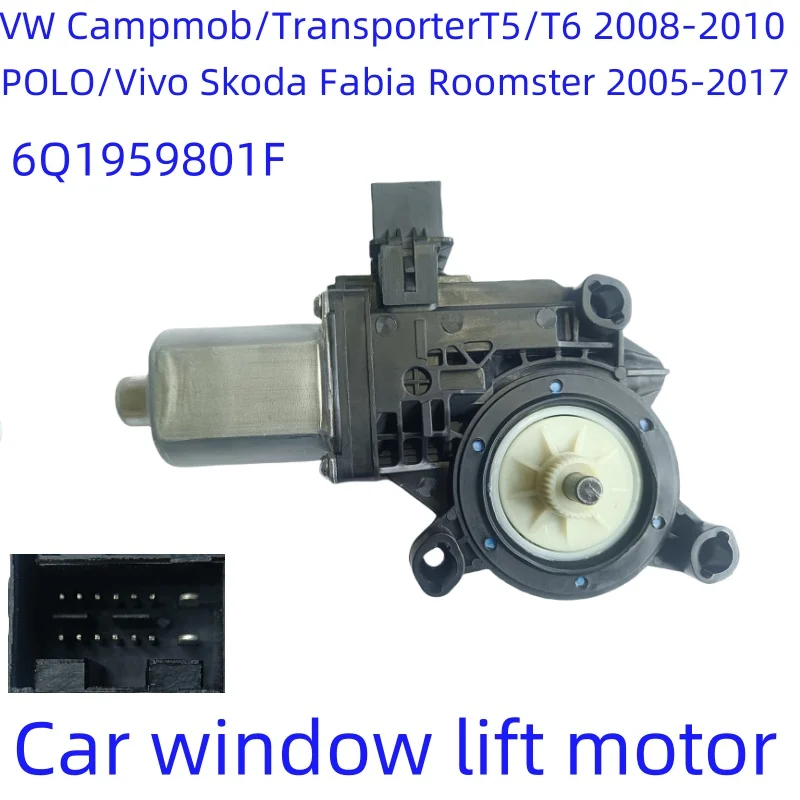 NEW V W Campmobile Transporter Polo Skoda Fabia Front and rear window lift motors 6Q0959811C 6Q0959812C 6Q1959801F 6Q2959802F