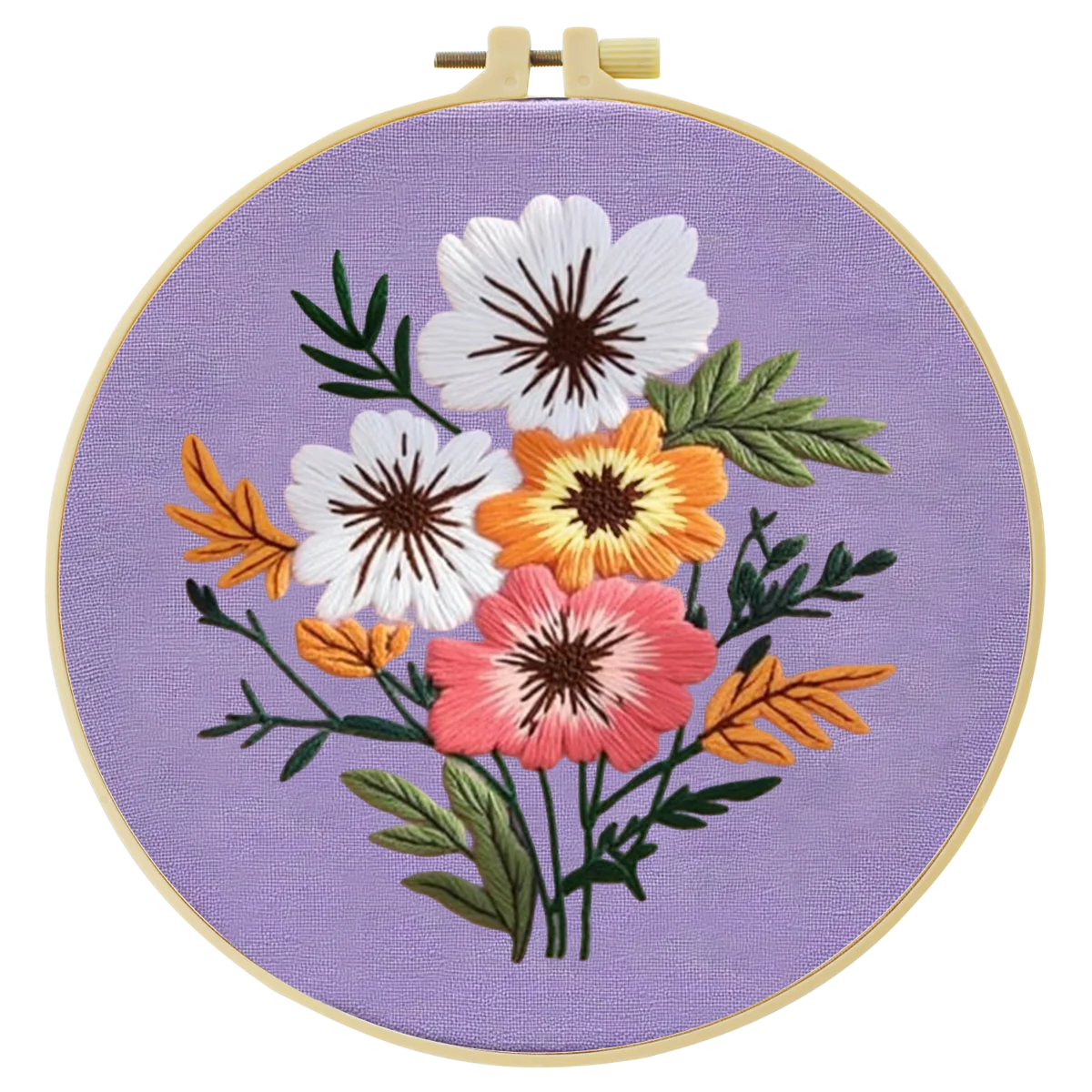 1 szt. 20X20CM/15X15CM 7.87/6.3 cala Zestaw startowy do haftu DIY, dekoracja domu