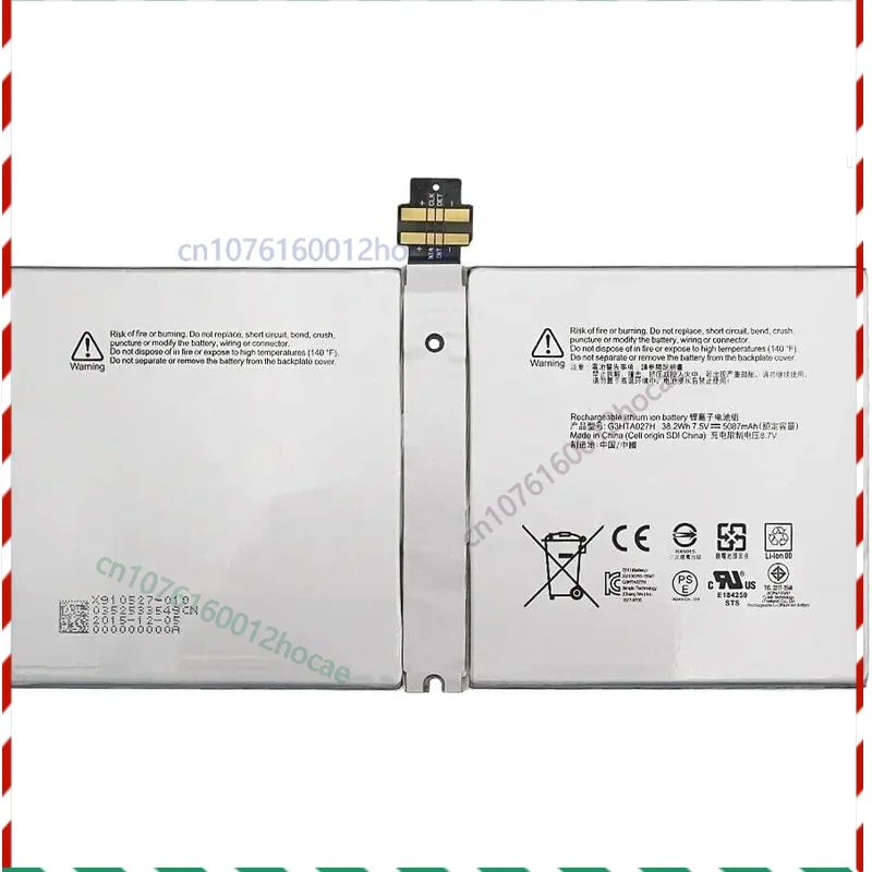 بطارية جديدة G3HTA027H DYNR01 لجهاز Microsoft Surface Pro 4 1724 12.3 بوصة 7.5 فولت