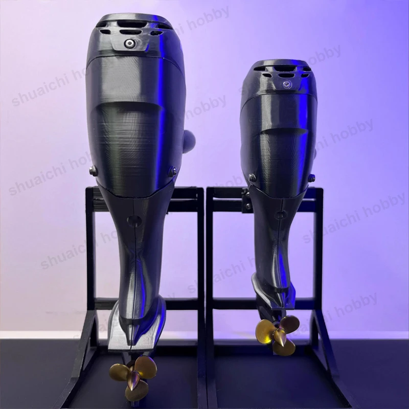 1PCS 2-3S Scale RC Outboard Motor Kit 2345 Brushless Motor Water-cooled Copper Tube DIY Parts for Model Speedboat Modification