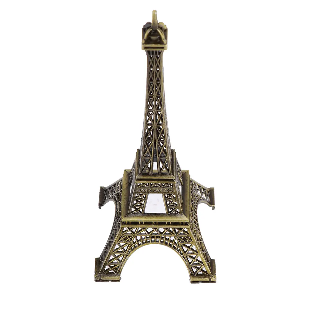 Eiffel Tower Home Greden Furnishing ornaments France tower metal crafts building model of Paris tower decorations