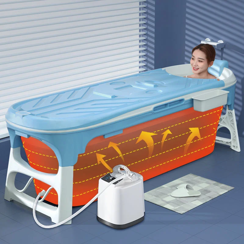 Adult Inflatable Body Portable Bathtubs Bathroom Folding Portable Bathtubs Home Sauna Ducha Portatil Products Bath WW50PB