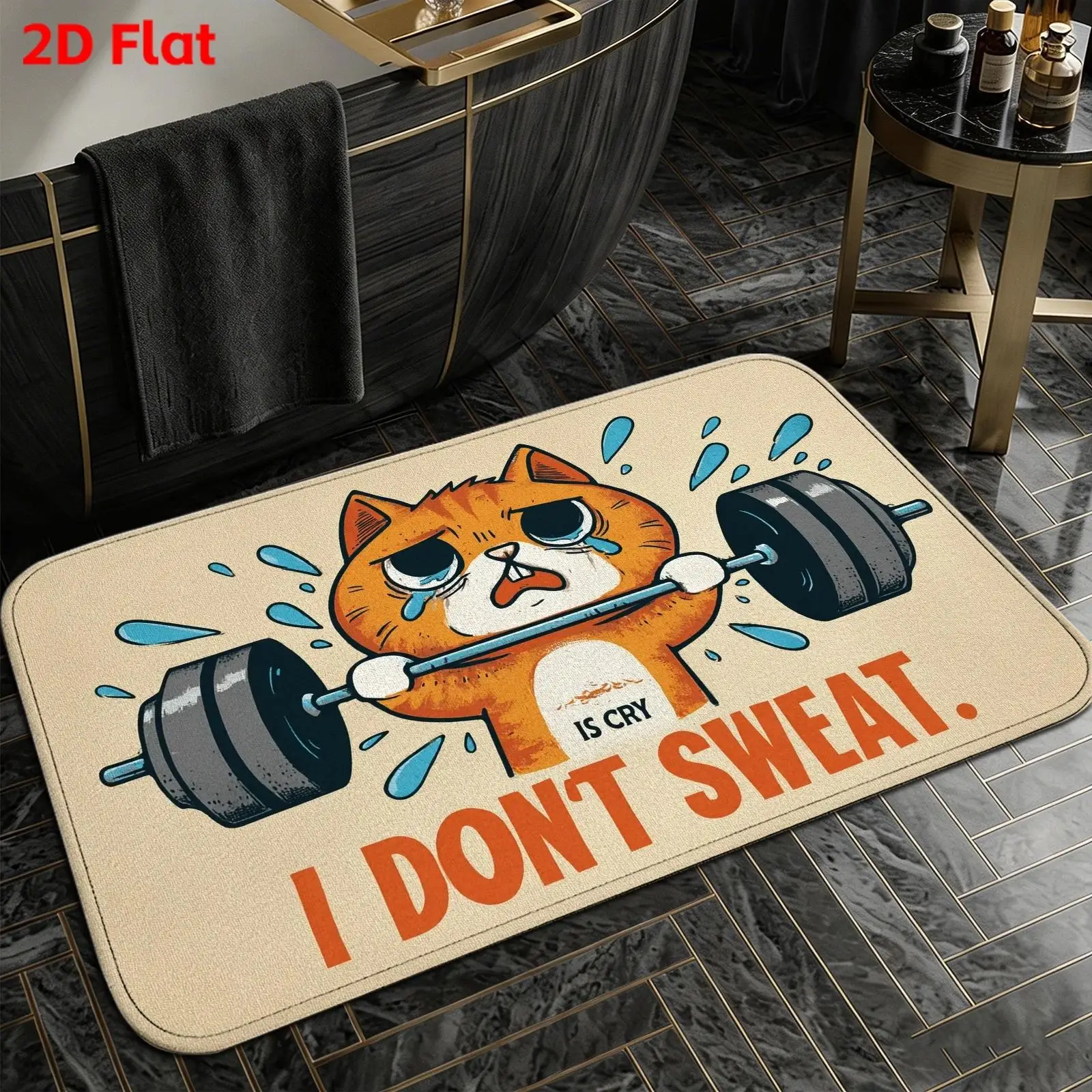 Cat-Themed Floor Mat Suitable for, Bedroom, - Flannel Carpet with Kitten, Soft Indoor/Outdoor Carpet Suitable for Entryway, Balcony, for, Dirtproof Floor