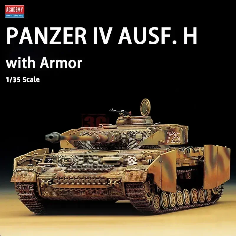 نموذج الأكاديمية 13233 بانزر الرابع أوف. H مع ألعاب تجميع الدرع أطقم منمذجة بمقياس 1/35