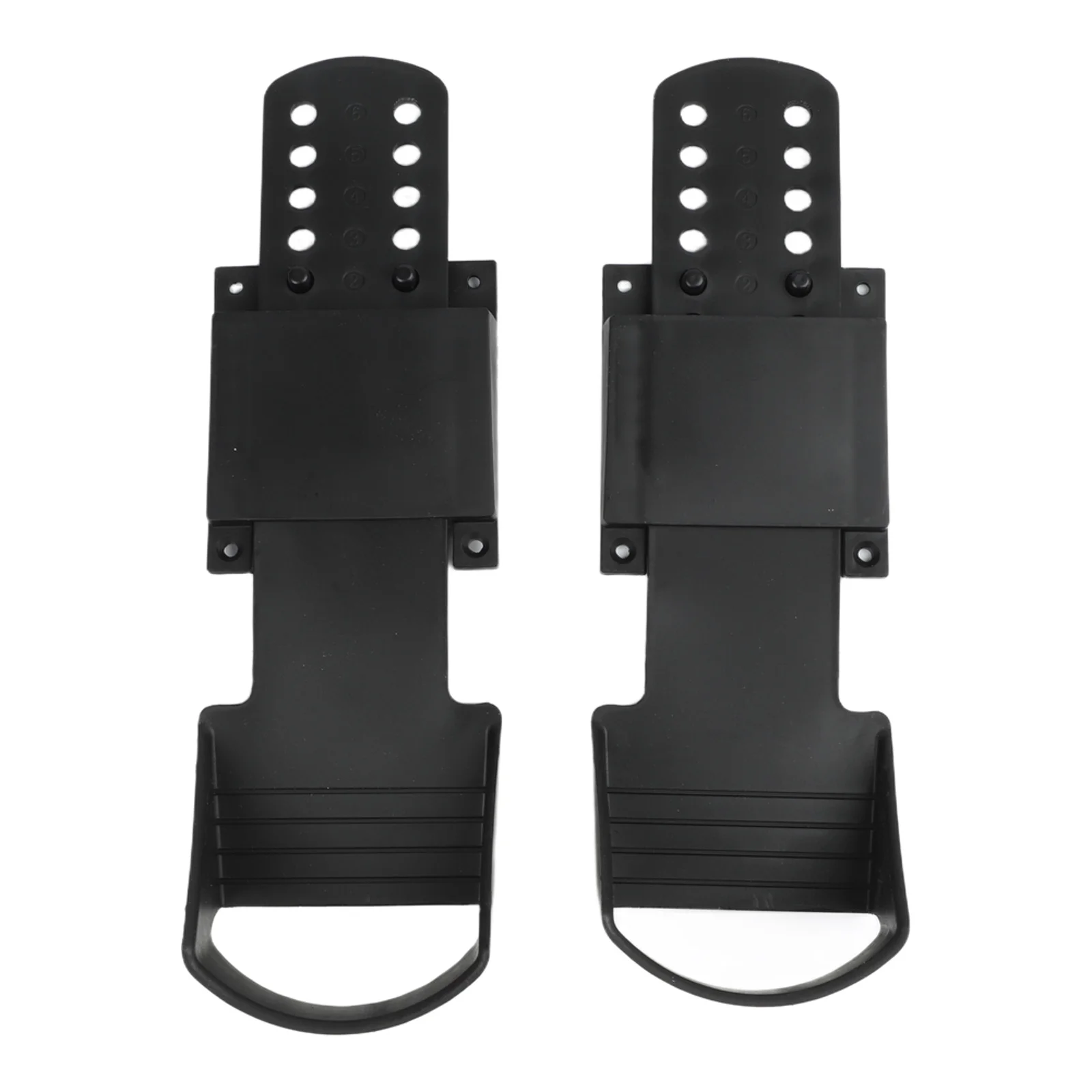 Rowing Machine Foot Pedals Set with Magnetoresistive Wind Retarder for Wind Blocking and Water Resistance Rowers