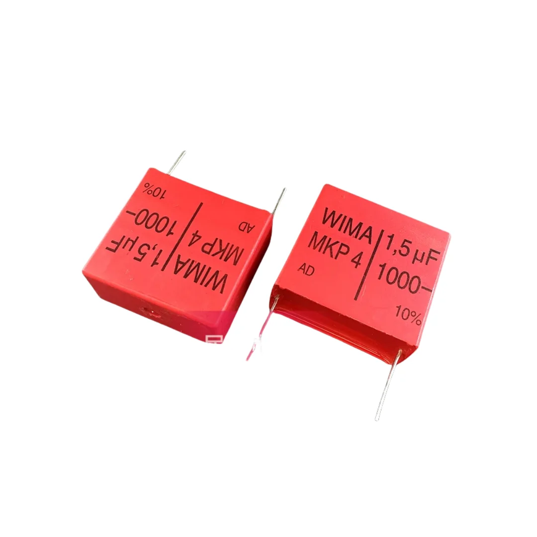 

5pcs/German Weimar Capacitor MKP4 1000V 1.5UF 1000V155 1U5 Pin Distance 37.5mm