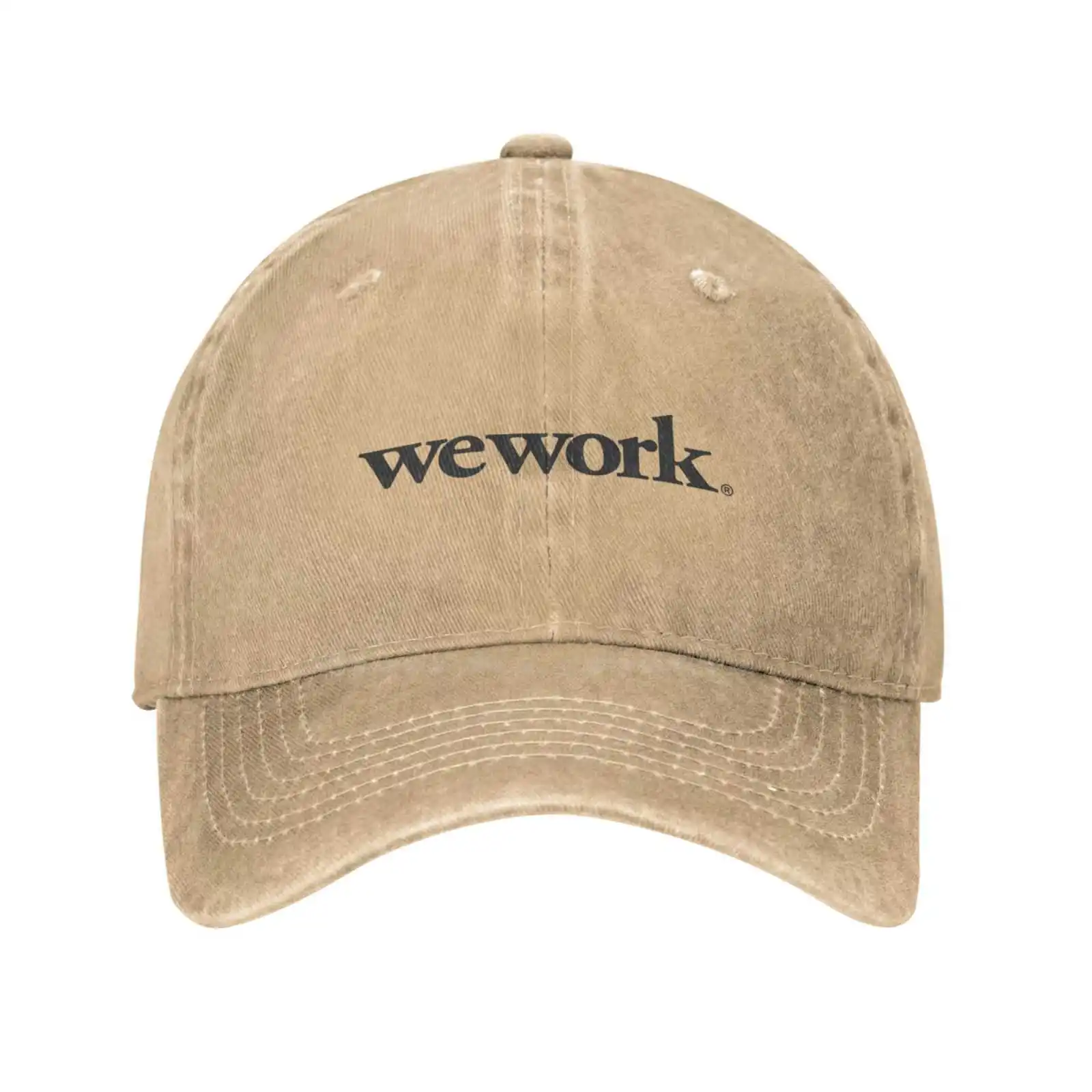Wework Logo Qualität Denim Mütze Strick mütze Baseball mütze