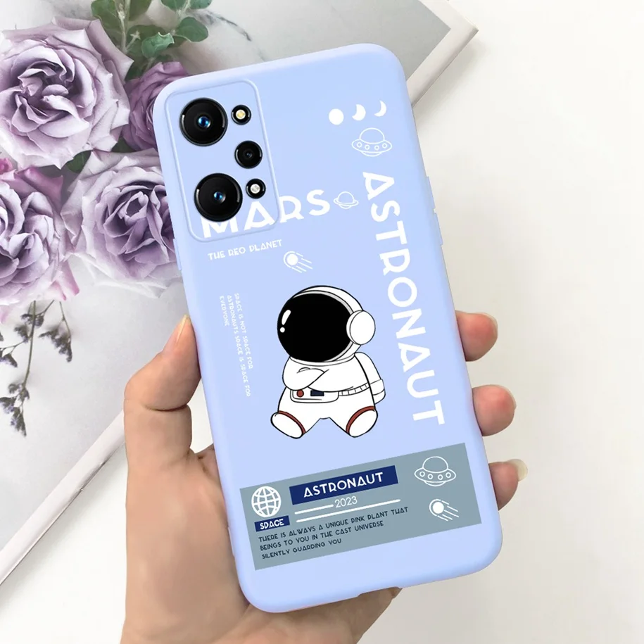 For Realme GT Neo 2 Case Realme GT2 RMX3310 Cover Fashion Moon Shockproof Silicone Soft TPU Phone Cases For Realme Neo 3T Bumper