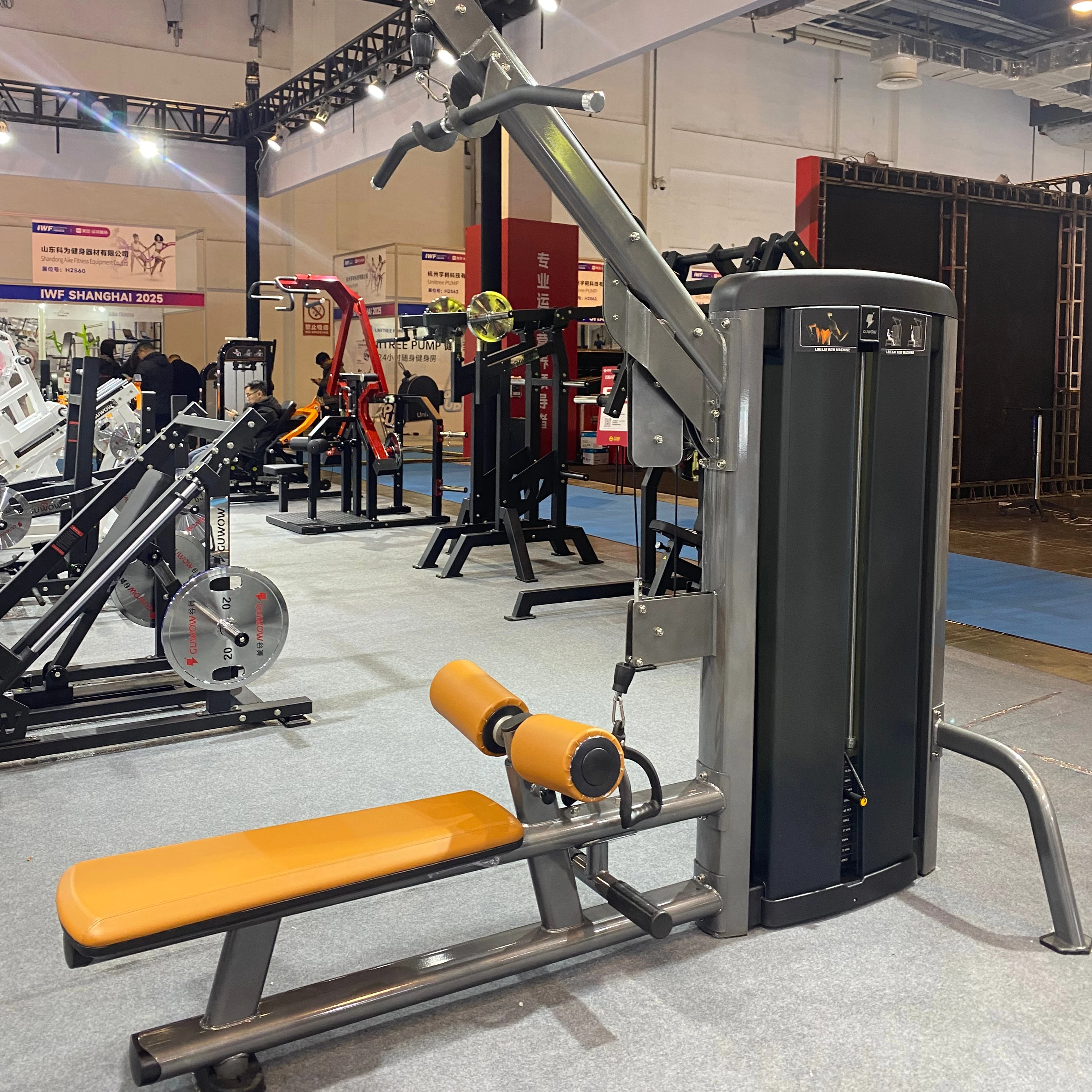 

Commercial Gym Equipment Multi Hip Machine Plate Loaded Fitness Equipment with Back Function Made of Steel