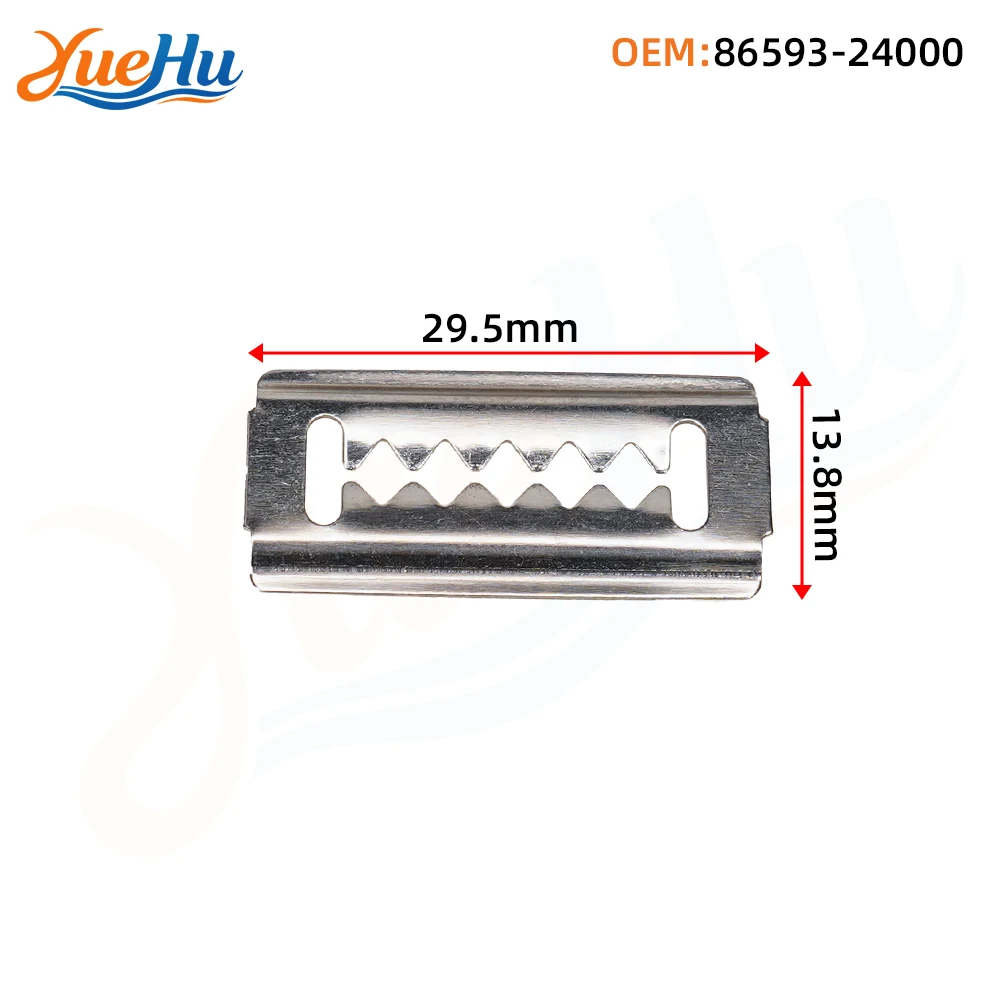 YUEHU 20PCS Bumper Grille Retainer Clip 86593-24000 for Hyundai Kia Genesis Compatible with Mazda