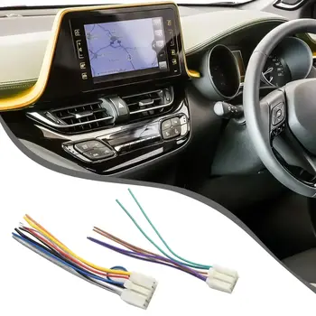 2 ks pro Toyota Aftermarket Radio Stereo Instalace autokabelu Kabelový svazek Adaptér 12V ABS + měděný drát Adaptér autorádia Konektor 10 nejlepší prodej Kabeláž rádia Toyota - №5