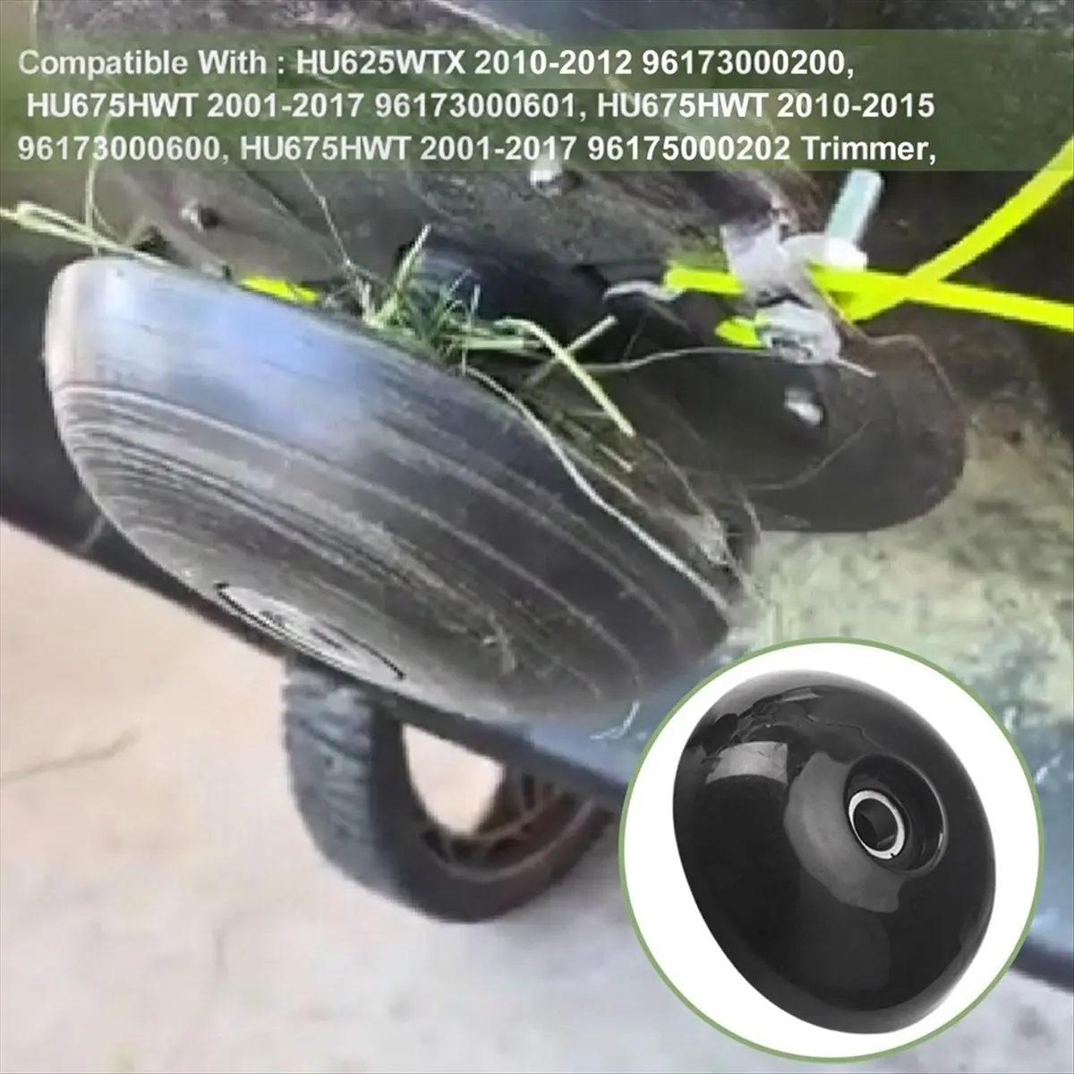 

532180338 Carrier Plate&Mow Ball&Bolt Kit 532180334 & 532182217,Mow Ball Assembly for HU625WT Weed Eater