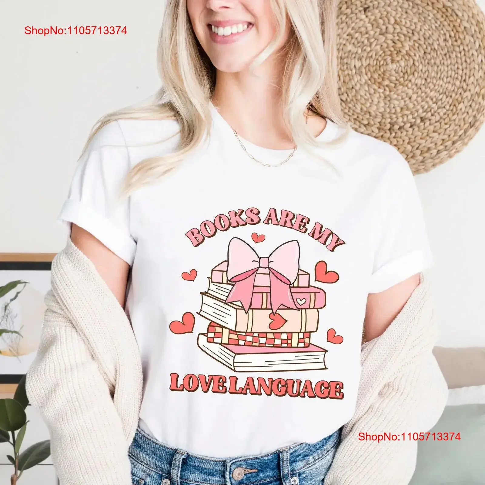 Books Are My Love Language T Shirt Funny Reader for Book Lovers Bookworm Shirtns Cozy Literary Apparel vintage Washed