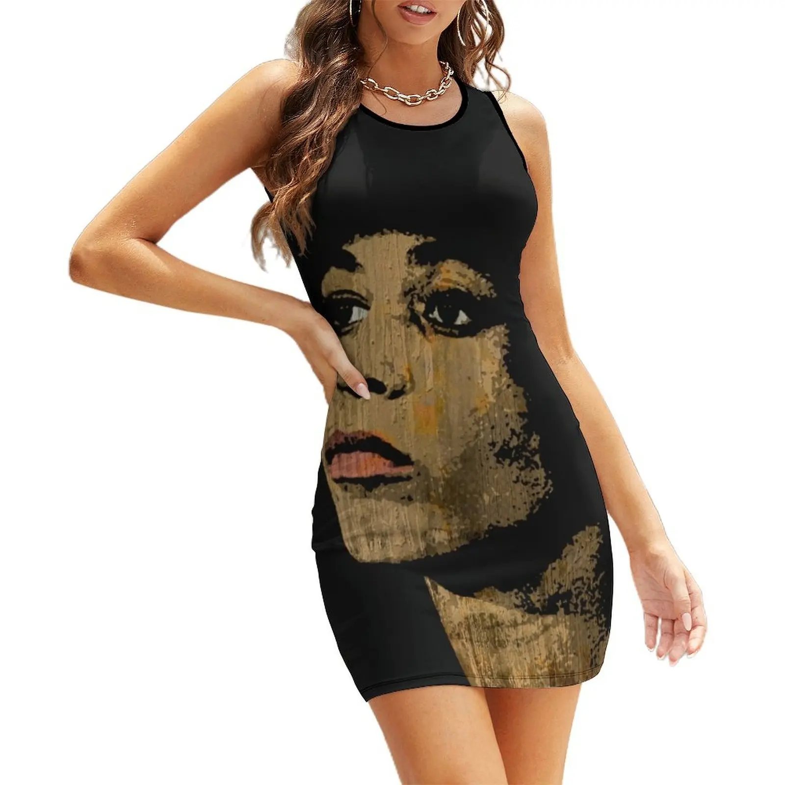 

ANGELA DAVIS Sleeveless Sundress Bridesmaid dress woman ceremony dresses summer dress woman 2025 trendy women's evening dresses