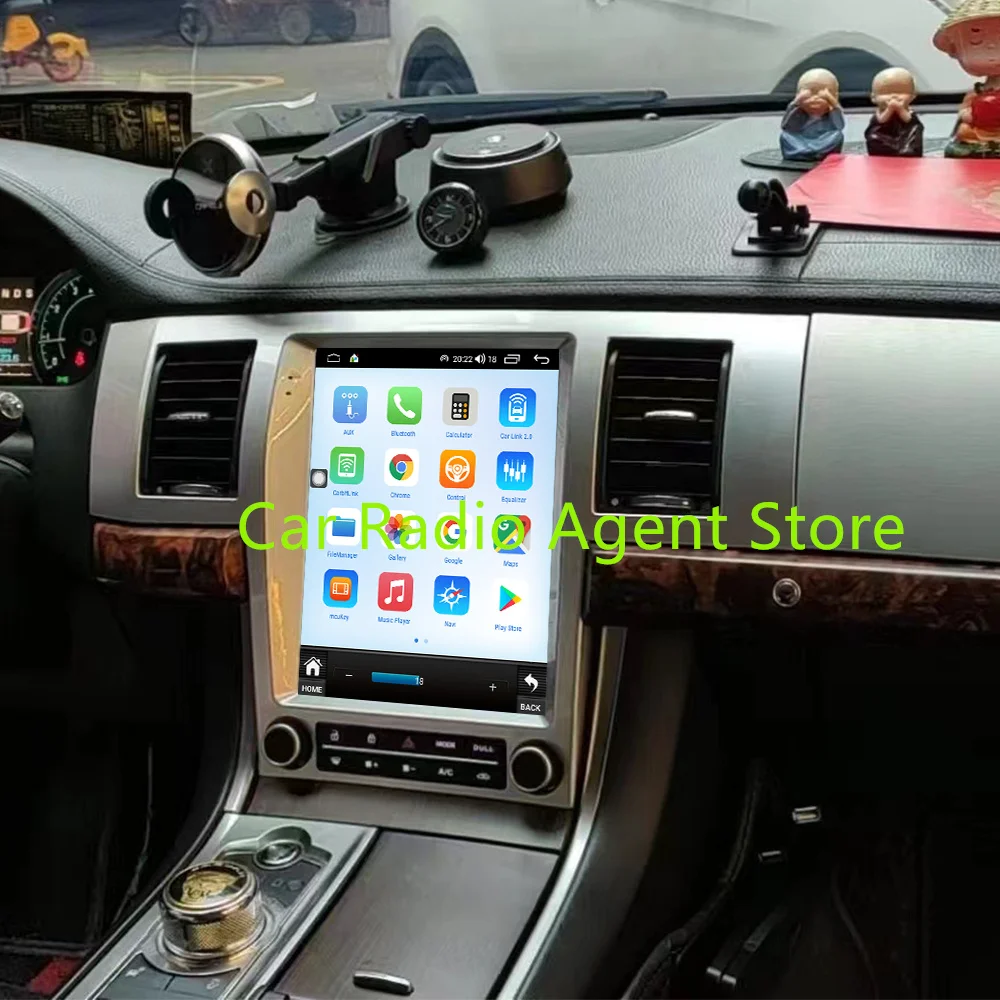 

Android 13 для Jaguar XF XFL 2008-2015 Carplay Автомобильная GPS-навигация Авто головное устройство Мультимедийный плеер Tesla Радио Стерео