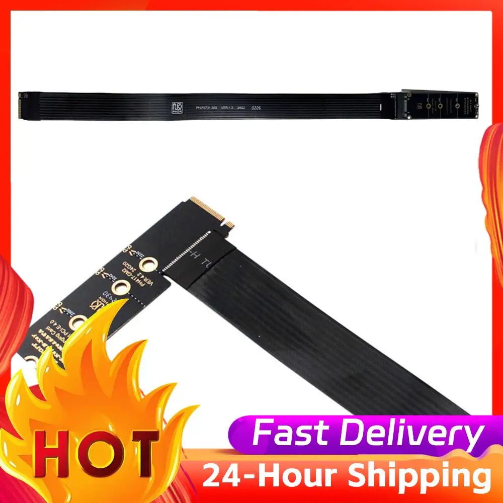 NGFF M-Key PCIe4.0 SSD Extention Card Support PCle4.0 Solid Drive Riser Card M.2 SSD PCI-Express 4.0 X4 M Key Extender