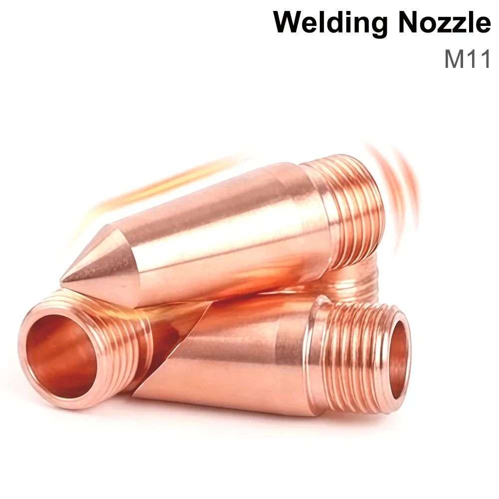 . M11 32mm Copper Wire Feed Laser Welding Nozzle for WSX ND18 MAX HR Handheld Welder Head