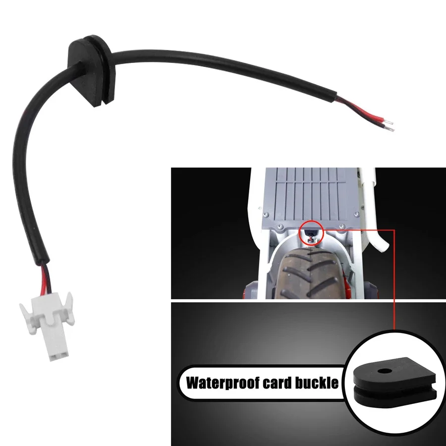 Electric Scooter Taillight Cable Direct Led for Xiaomi M365 Pro Battery Line Foldable Wear Resistant Smart Scooters Light Cable